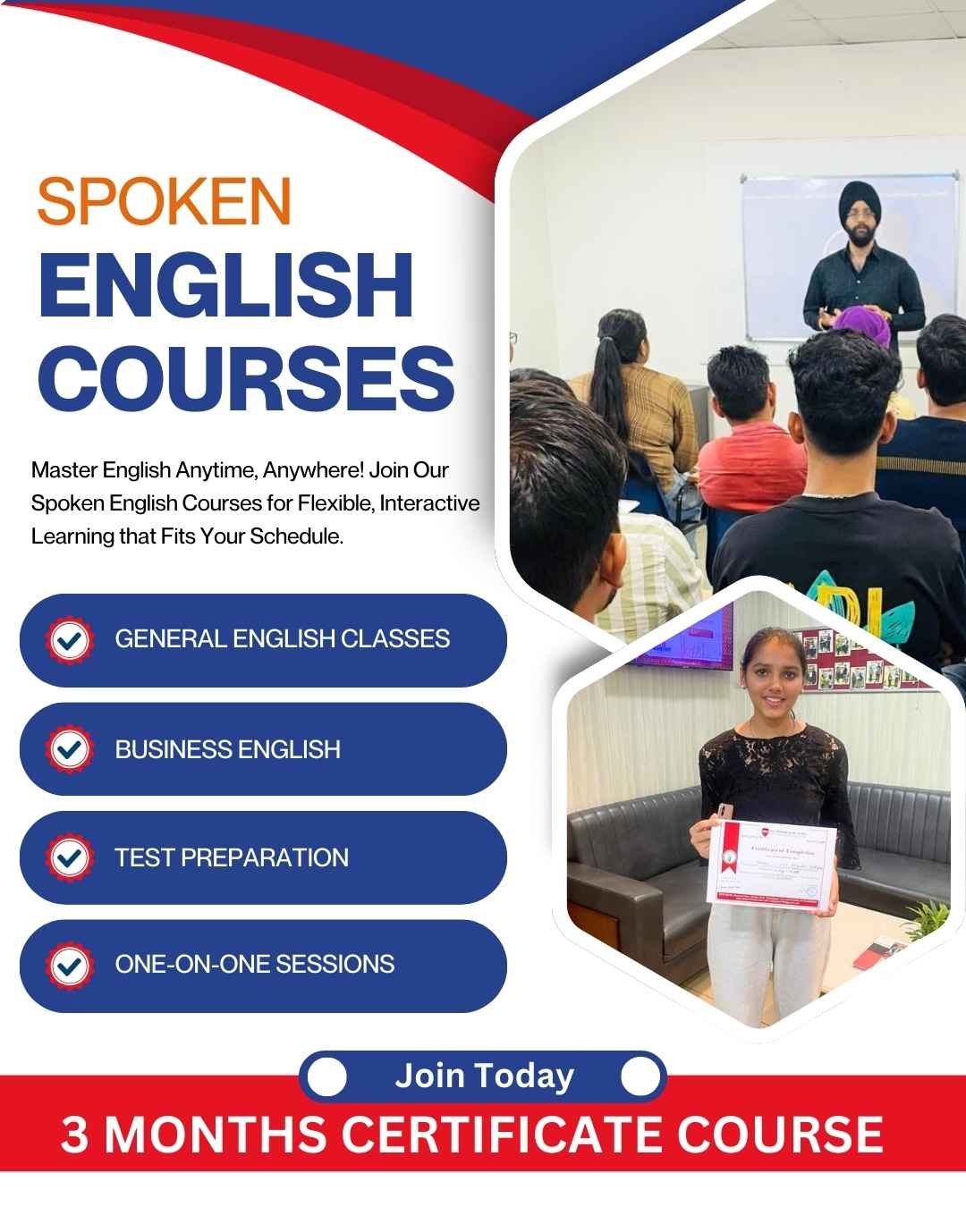 spoken english classes in chandigarh